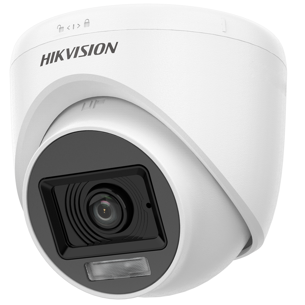 Hikvision Cámara Domo 4en1 Gama Value color blanco 2 MP, 2.8 mm DS-2CE76D0T-LPFS(2.8mm)