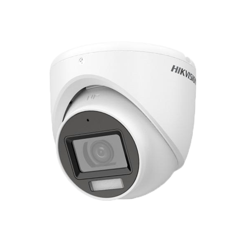 Hikvision Cámara Domo 4en1 Gama Value color blanco 5 MP, 2.8 mm DS-2CE76K0T-LMFS(2.8mm)