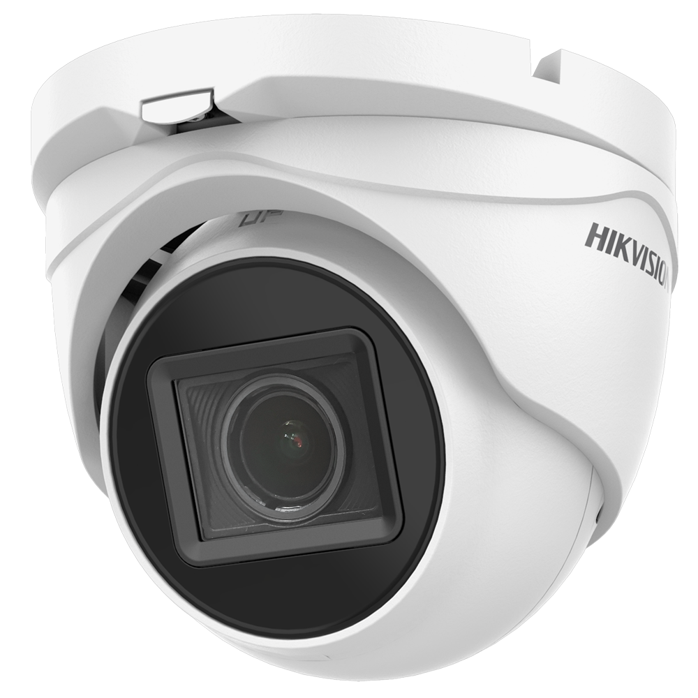 Hikvision Cámara Turret HDTVI Gama Value color blanco 5 MP, 2.7 ~ 13.5 mm Motorizada DS-2CE79H0T-IT3ZE(2.7-13.5mm)(C)