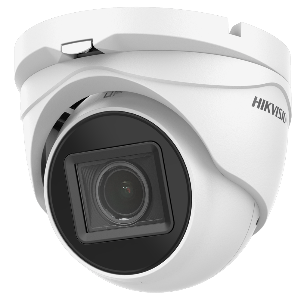 Hikvision Cámara Domo 4n1 Gama Value color blanco 5 MP, 2.7 ~ 13.5 mm Motorizada DS-2CE79H0T-IT3ZF(2.7-13.5mm)(C)