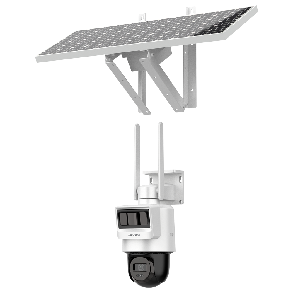 Hikvision Cámara IP domo PT Solar 4G Resolución 4 Mpx (2560x1440) DS-2DE2C400IWG-K/4G/C09S20(2.8mm)