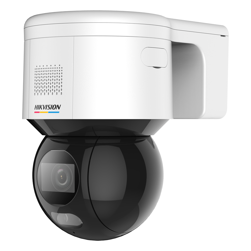 Hikvision Domo Motorizado IP Hikvision color blanco 4 MP, 4 mm, PoE DS-2DE3A400BW-DE(F1)(T5)