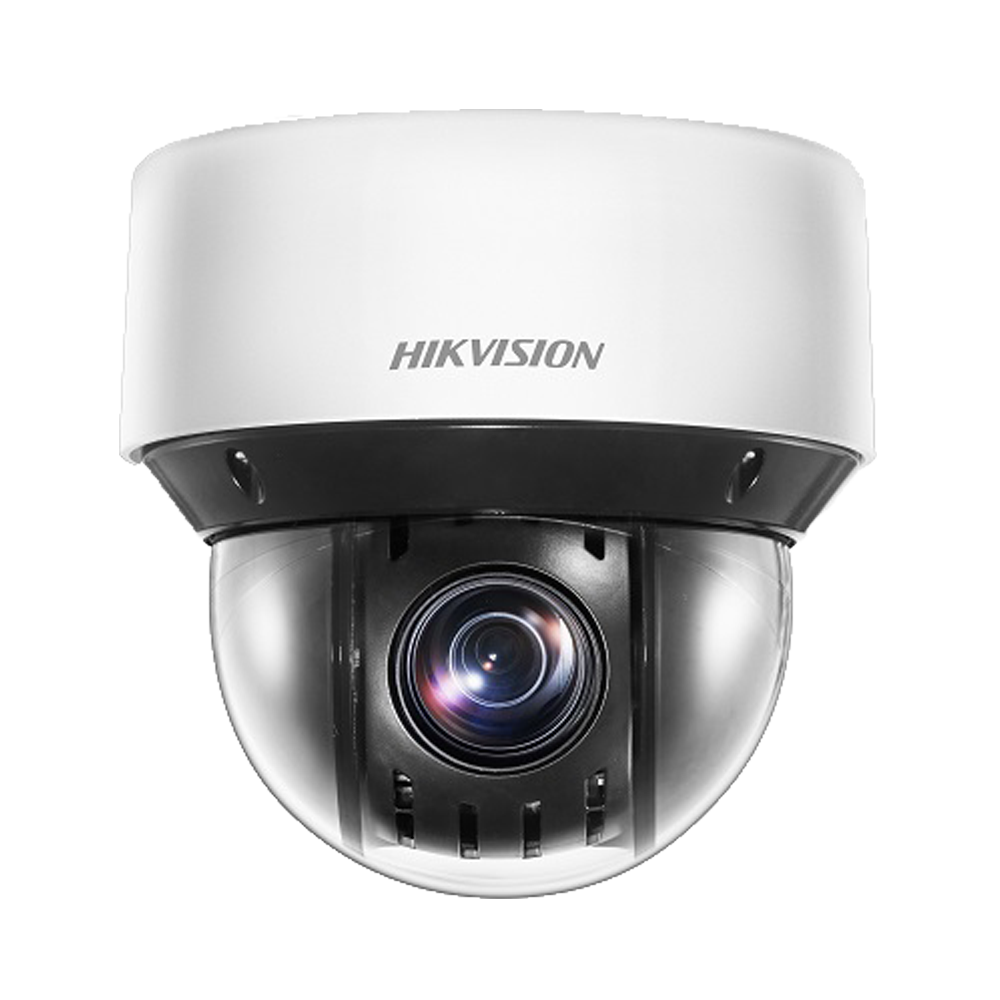 Hikvision HikvisionGama PROCámara motorizada IP 4 MegapixelLente 4.8~120 mm (25X) color blanco 4 MP, 4.8 ~ 120 mm Motorizada, PoE DS-2DE4A425IWG-E