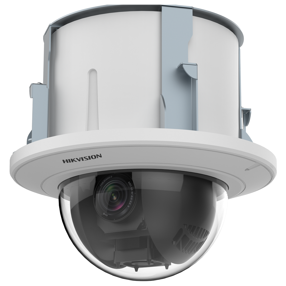 Hikvision domo motorizado IP gama PRO color blanco 2 MP, 4.8 ~ 120 mm Motorizada, PoE DS-2DE5225W-AE3(T5)