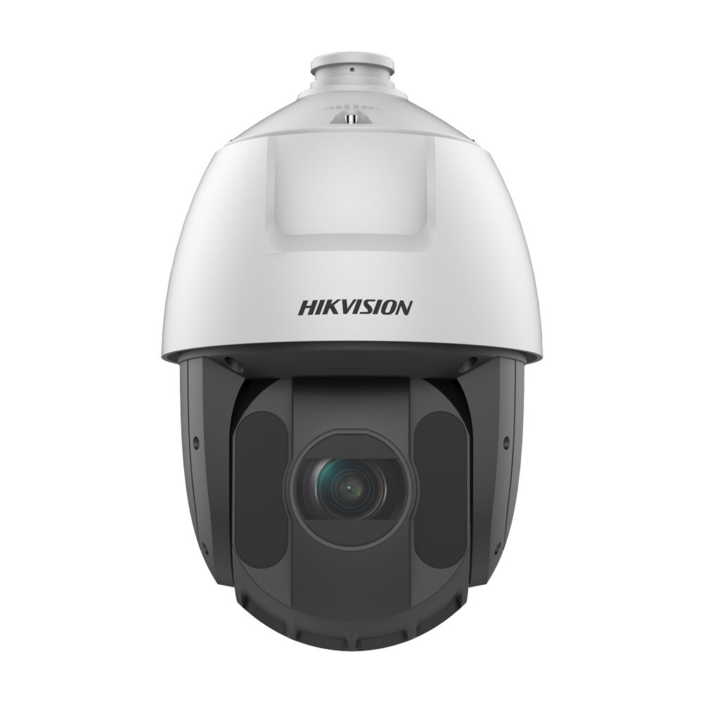 Hikvision Cámara motorizada IP gama PRO color blanco 4 MP, 4.8 ~ 120 mm Motorizada, PoE DS-2DE5425IW-AE(T5)