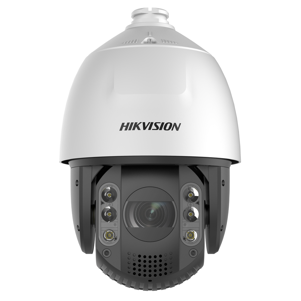 Hikvision Cámara motorizada IP gama PRO color blanco 4 MP, 4.8 ~ 120 mm Motorizada, PoE DS-2DE7A425IW-AEB(T5)