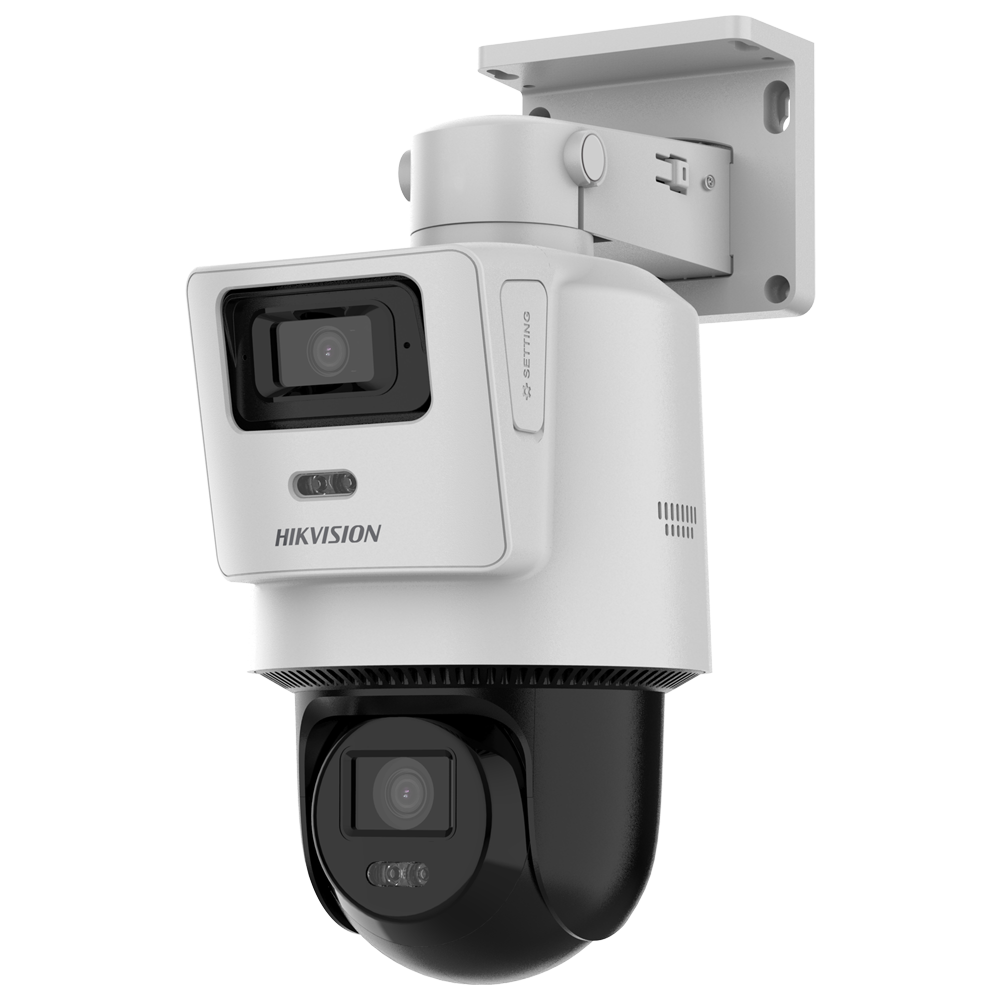 Hikvision Cámara tandem IP gama VALUE color blanco 4 MP, 8 mm, PoE DS-2SE2C400MWG-E/14(2.8/8mm)