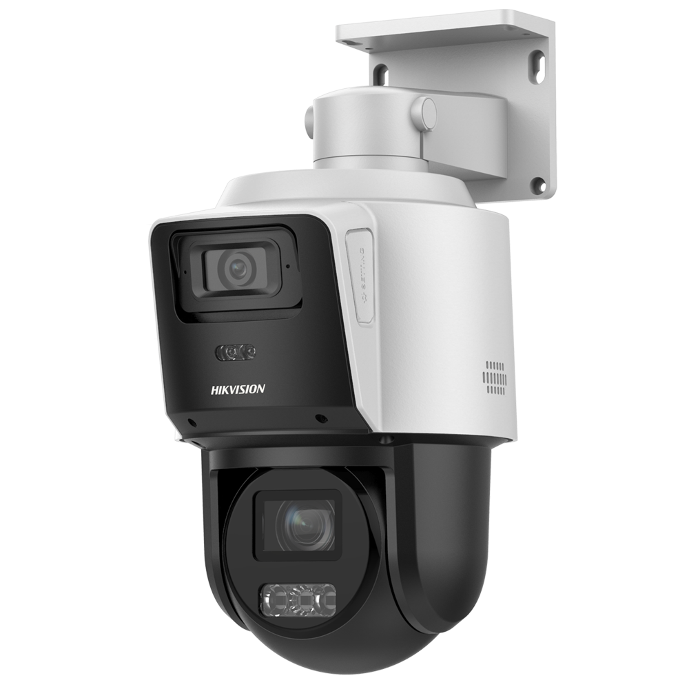 Hikvision Cámara tandem IP gama VALUE color blanco 4 MP, 2.8 ~ 12 mm Motorizada / 2.8 mm, PoE DS-2SE3C404MWG-E/14(2.8mm)