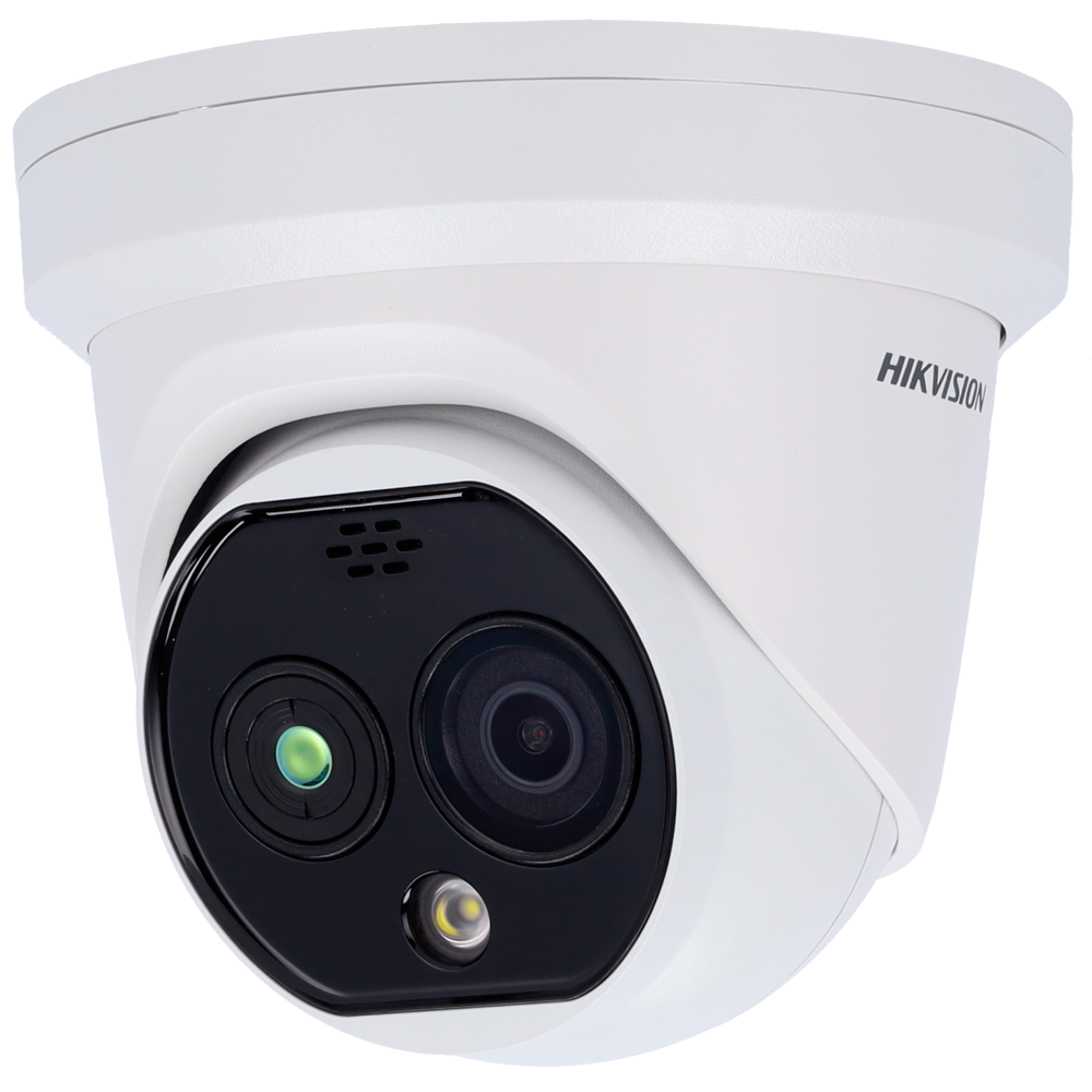 Hikvision Cámara térmica Dual IP Hikvision Gama PRO 4 MP, 2.2 mm DS-2TD1228T-2/QA(B)