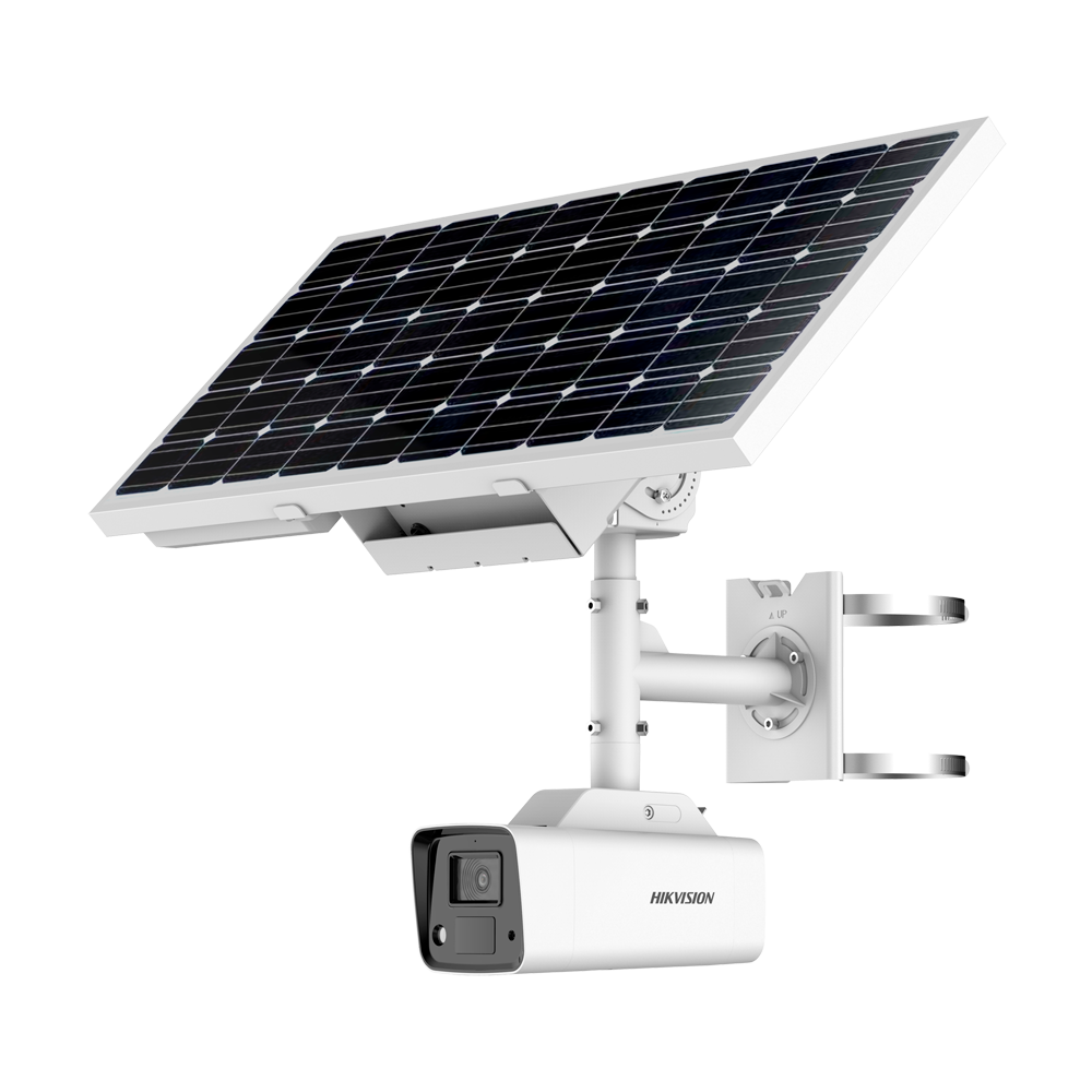 Hikvision Cámara IP Solar Bullet 4G Resolución 4 Mpx (2560x1440) DS-2XS2T47G1-LDH/4G/C18S40(4mm)