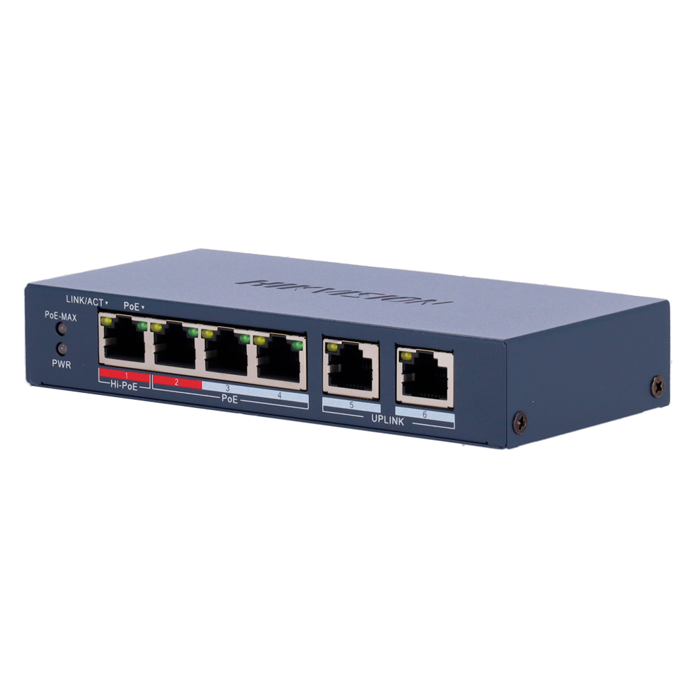 Hikvision HiPoE Switch Gestionable DS-3E1106HP-EI