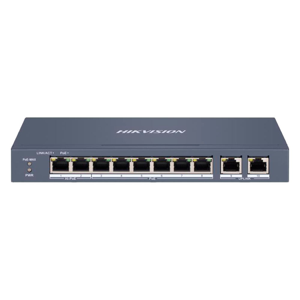 Hikvision HiPoE Switch Gestionable DS-3E1310HP-EI
