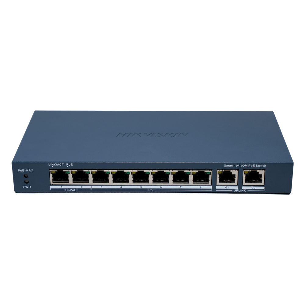 Hikvision HiPoE Switch Gestionable DS-3E1310HP-EI(B)
