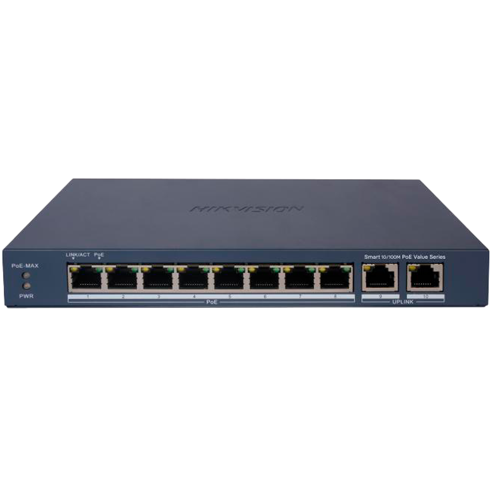 Hikvision PoE Switch Gestionable DS-3E1310P-EI/M