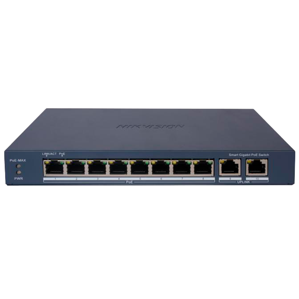 Hikvision PoE Switch Gestionable DS-3E1510P-EIV2