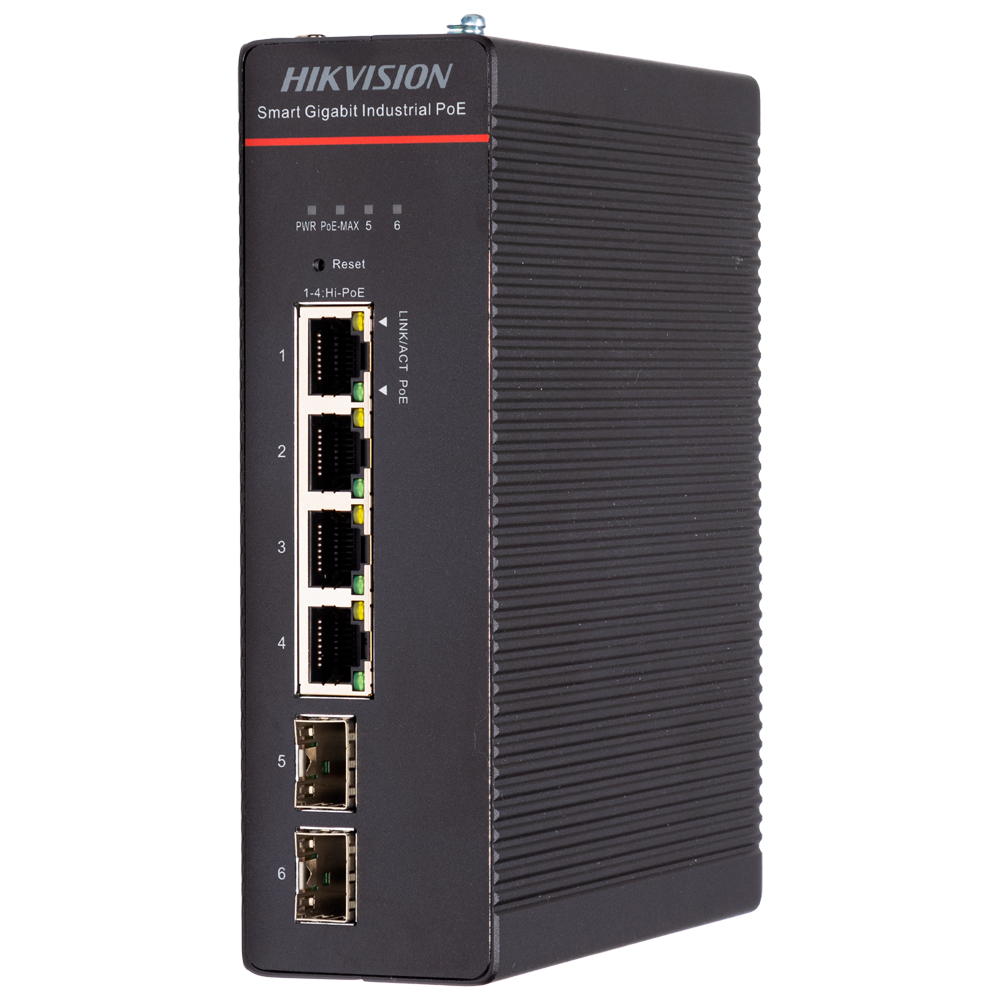 Hikvision Switch Industrial Smart Managed L2 DS-3T1506HP-SI-4P2F