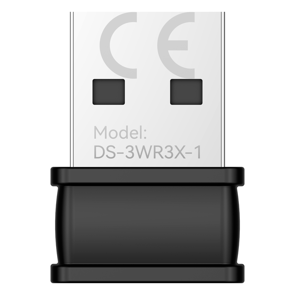 Hikvision Usb Wi Fi 6 IEEE802.11ax/b/g/n DS-3WR3X-1