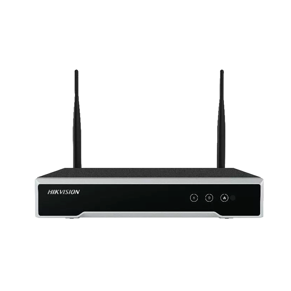 Hikvision HikvisionGama VALUEGrabador NVR para cámaras IP / Módulo Wifi4 CH vídeo / Resolución máxima 4 MpxAncho de banda 50 MbpsAdmite 1 WiFi DS-7104NI-K1/W/M(C)