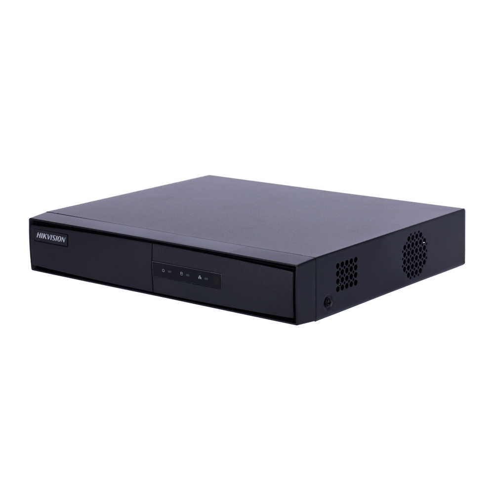 Hikvision HikvisionGama VALUEGrabador NVR para cámaras IP4 CH vídeo PoE 36 W / Resolución máxima 6 MpxAncho de banda 40 MbpsAdmite 1 disco WiFi DS-7104NI-Q1/4P/M(D)