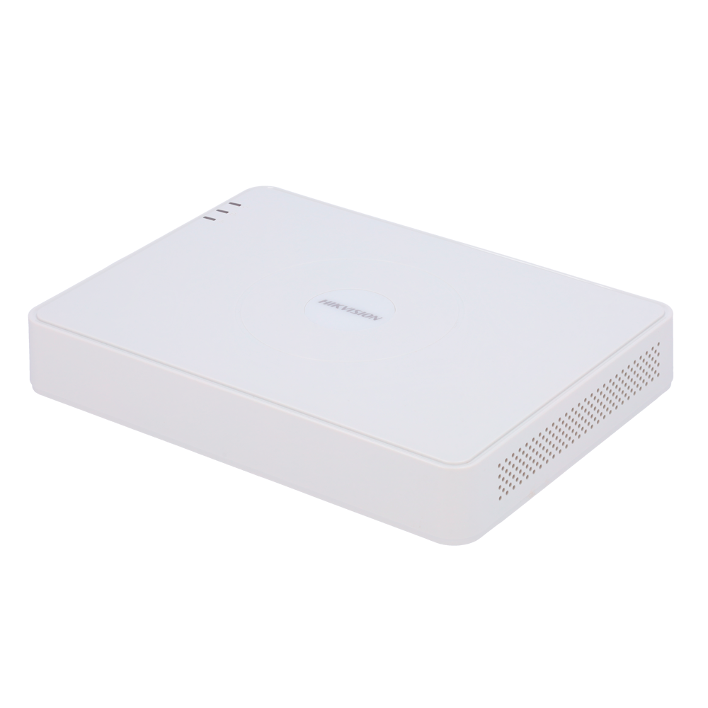 Hikvision HikvisionGama VALUEGrabador NVR para cámaras IP8 CH vídeo PoE 75 W / Resolución máxima 4 MpxAncho de banda 60 MbpsAdmite 1 disco WiFi DS-7108NI-Q1/8P(D)