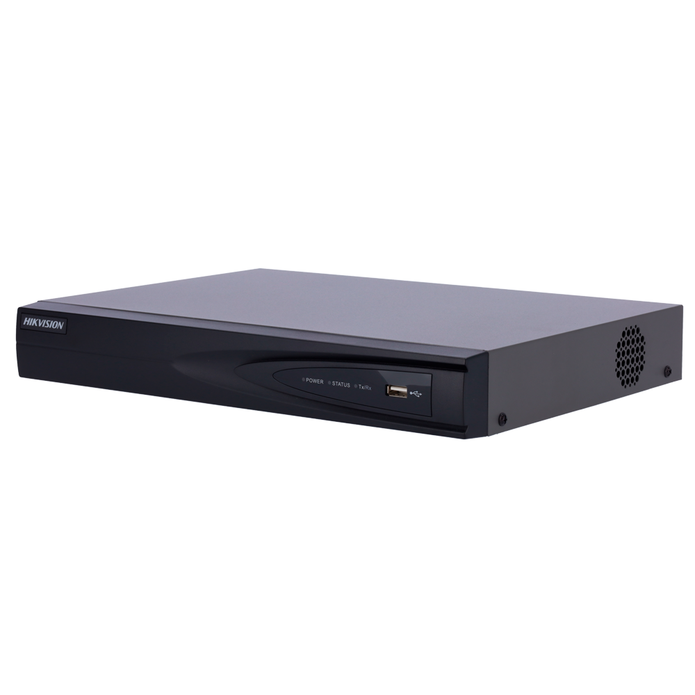 Hikvision HikvisionGama PROGrabador NVR 4 CH IPResolución máxima 8Mpx@1ch WiFi DS-7604NI-K1(C)/alarm
