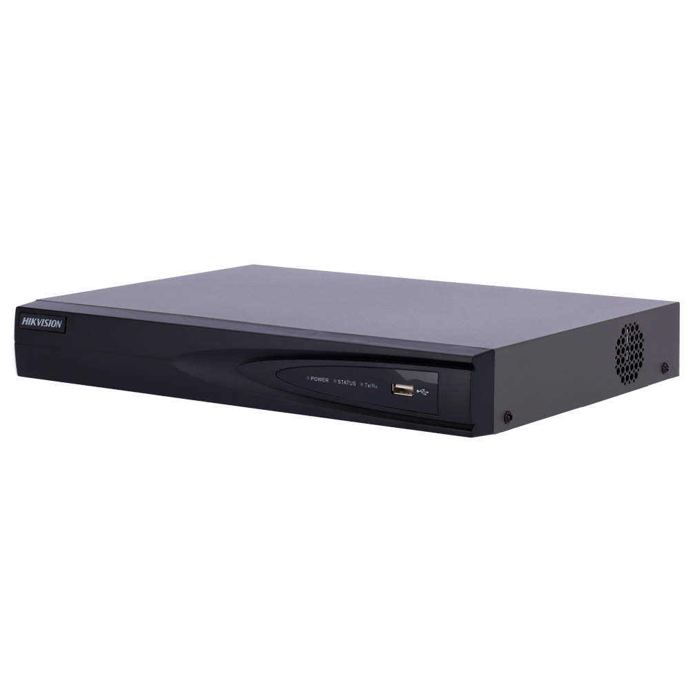 Hikvision HikvisionGama PROGrabador NVR 8 CH IP PoE 75 WResolución máxima 8Mpx@1ch WiFi DS-7608NI-K1/8P(C)/alarm