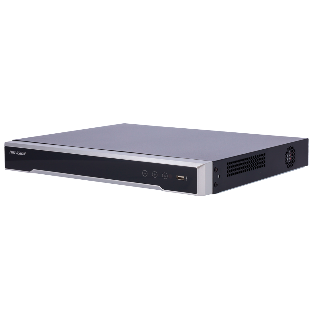 Hikvision HikvisionGama PROGrabador NVR 8 CH IPResolución máxima 8Mpx@1chAncho de banda 80 Mbps WiFi DS-7608NI-Q2(D)
