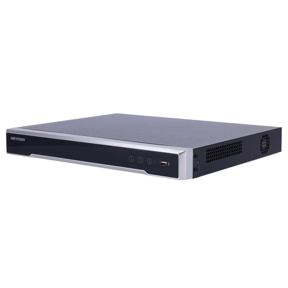 Hikvision HikvisionGama PROGrabador NVR 8 CH IPResolución máxima 8Mpx@1chAncho de banda 80 Mbps WiFi DS-7608NI-Q2(D)/alarm