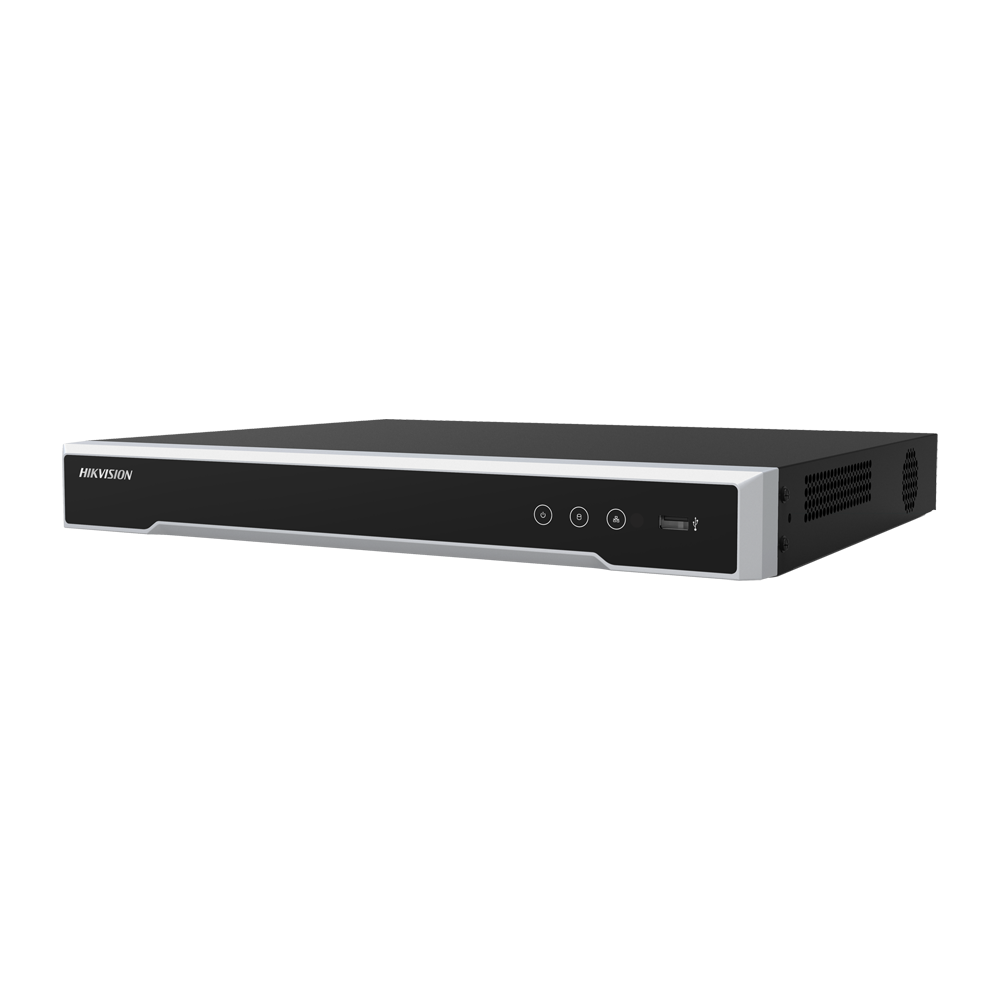 Hikvision HikvisionGama PROGrabador NVR 16 CH IP PoE 150 WResolución máxima 8Mpx@1chAncho de banda 160 Mbps WiFi DS-7616NI-Q2/16P(D)