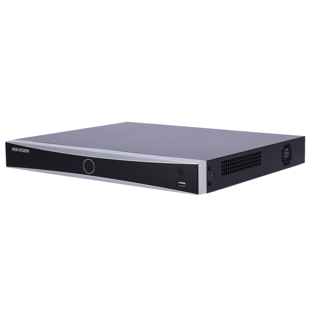 Hikvision HikvisionGama PROGrabador NVR 16 CH IP / 16x Puertos POE af/atResolución máxima 12Mpx@2ch WiFi DS-7616NXI-I2/16P/VPro