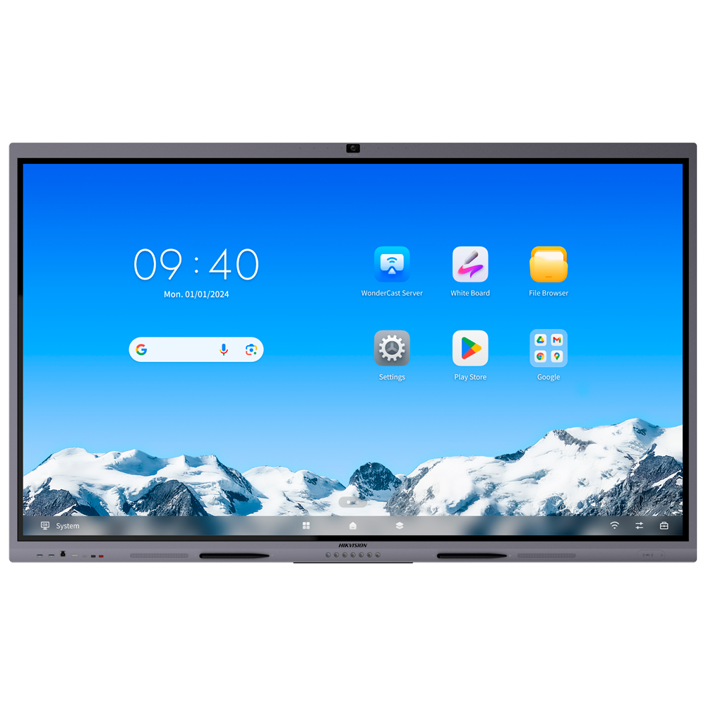 Hikvision Monitor interactivo 65" Resolución 4K DS-D5C65RB/B2L