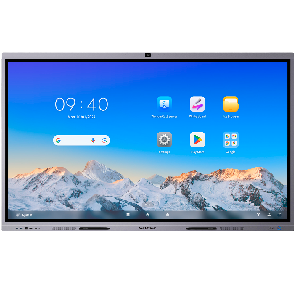 Hikvision Monitor interactivo 98" Resolución 4K DS-D5C98RB/B(EDLA)