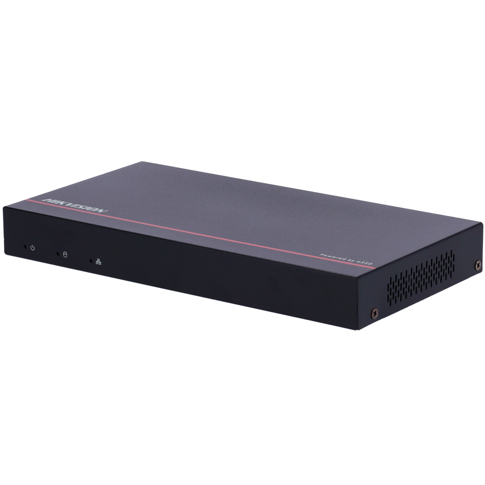 Hikvision HikvisionGama VALUEGrabador NVR para cámaras IP8 CH vídeo PoE 58 W / Resolución máxima 4 MpxAncho de banda 60 MbpsAdmite 1 disco WiFi DS-E08NI-Q1/8P(SSD 1T)