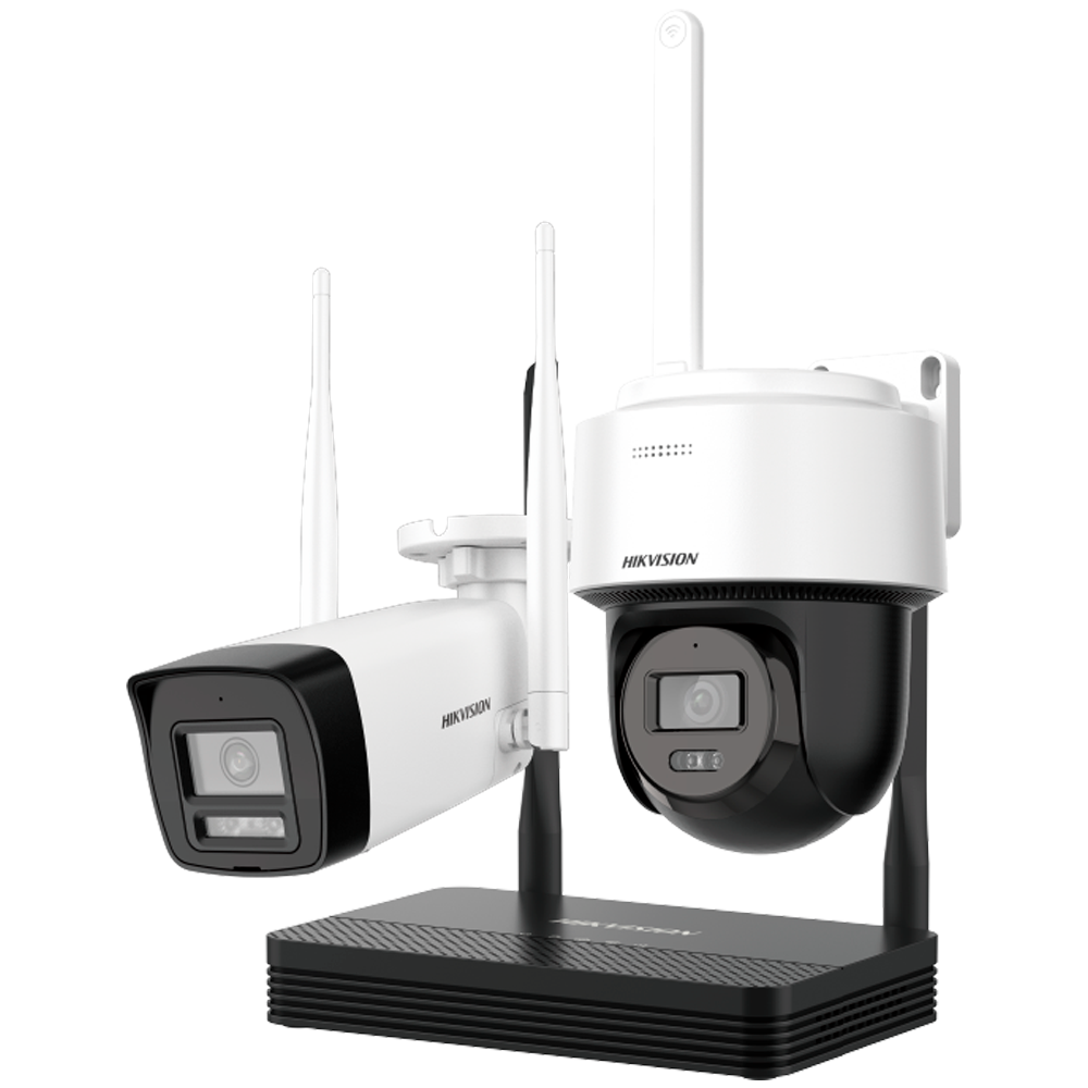 Hikvision Kit de Videovigilancia Hikvision Wifi DS-J142I/NKS424W03H