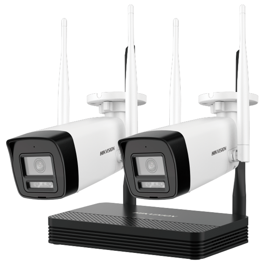 Hikvision Kit de Videovigilancia Hikvision Wifi DS-J142I/NKS424W0H