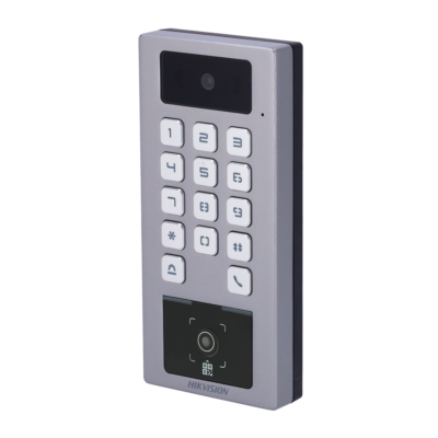 Hikvision Control de acceso con cámara IP65 IK09 DS-K1T502DBWX-CQR