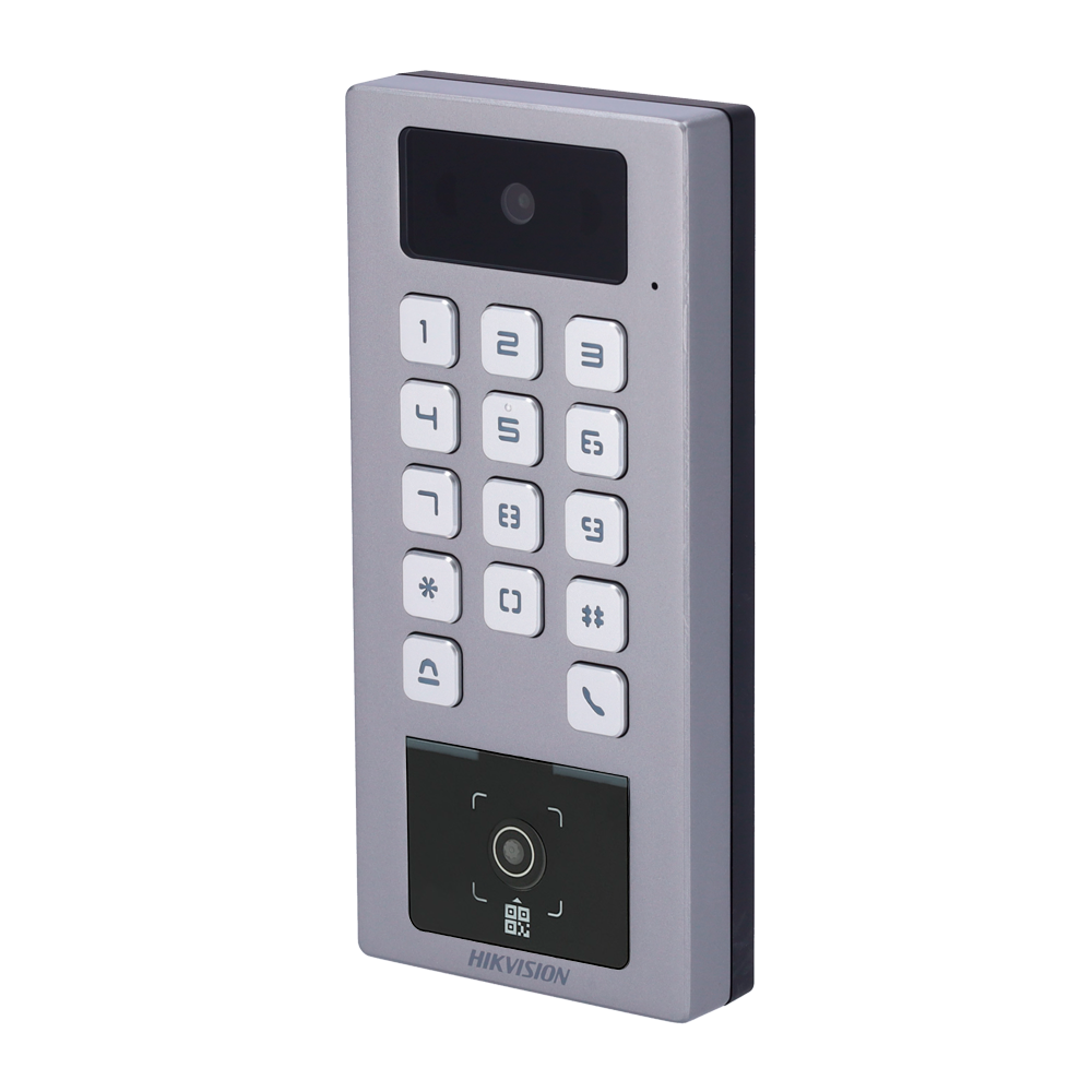 Hikvision Control de acceso con cámara IP65 IK09 DS-K1T502DBWX-CQR