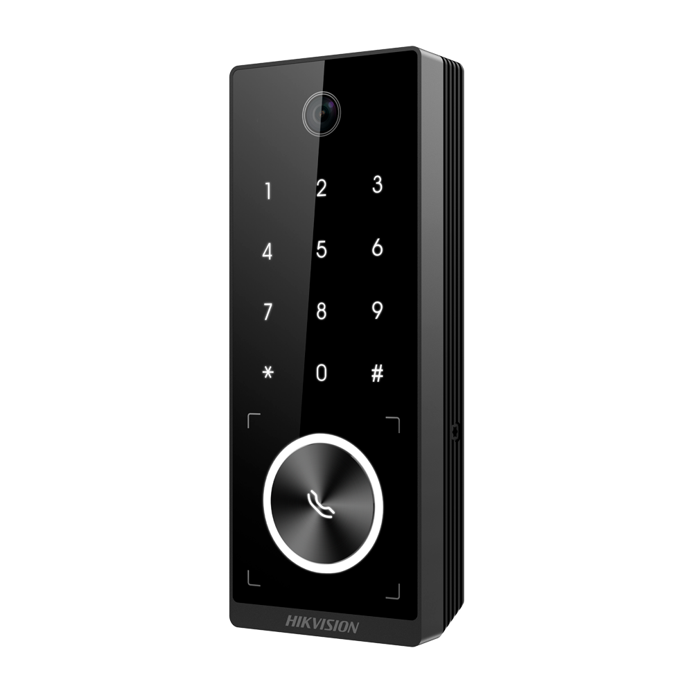 Hikvision Control de acceso PoE IP65 Facial, tarjeta EM y PIN DS-K1T510EBWX-E1