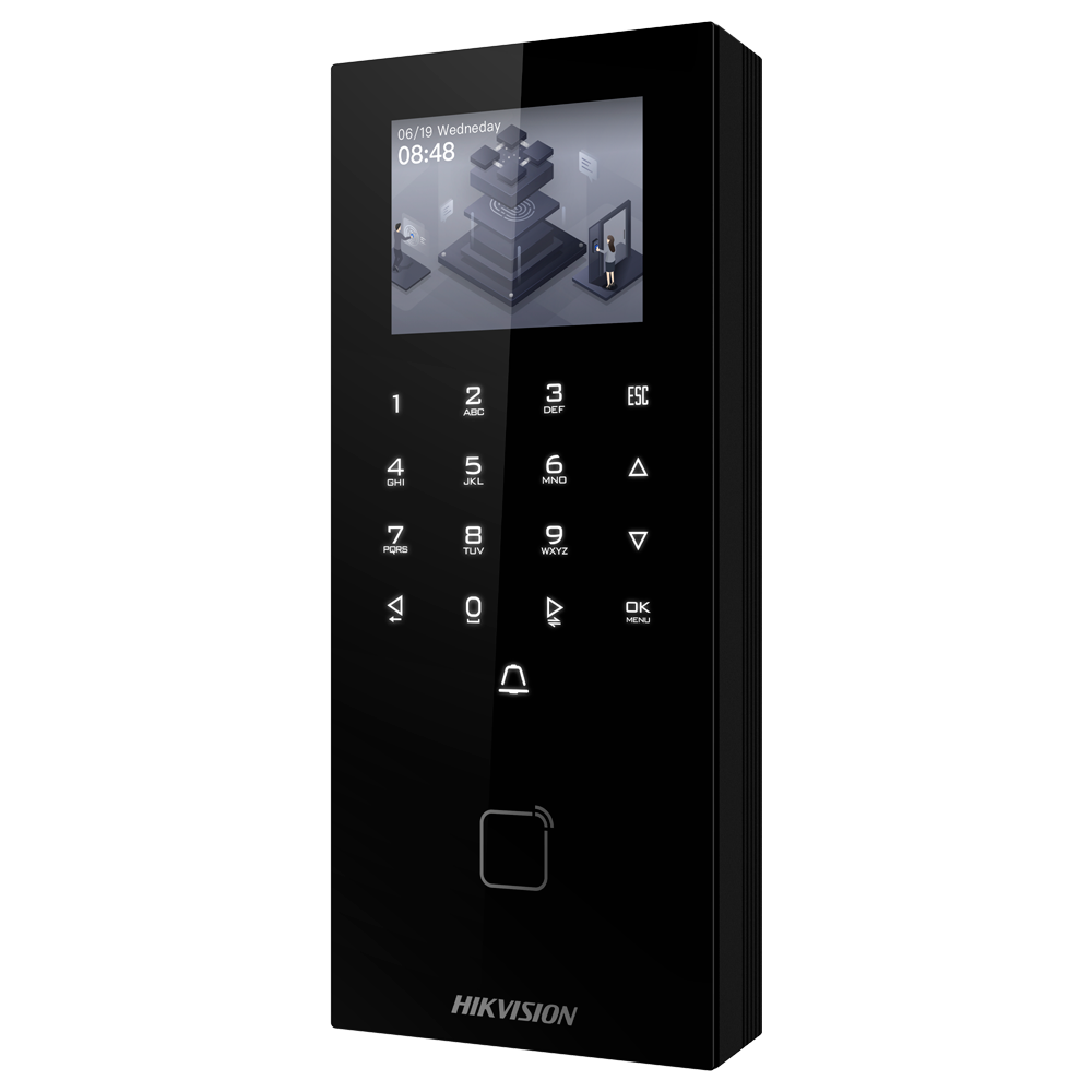 Hikvision Control de acceso y presencia PoE IP65 DS-K1T807MX-E1