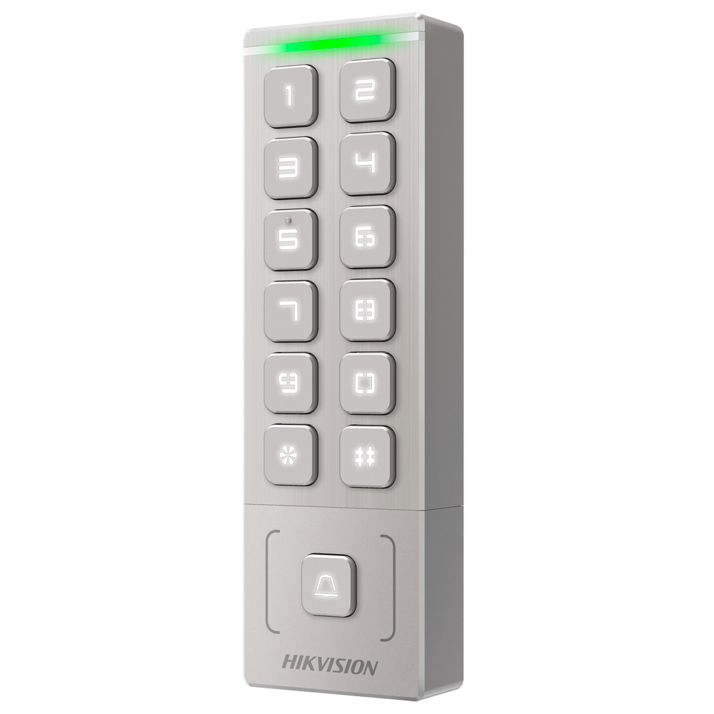 Hikvision Control de acceso IP65 Tarjeta EM y PIN DS-K1T809EX