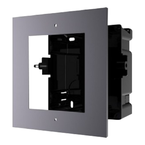 Hikvision Panel frontal y caja de registro encastrada DS-KD-ACF1/Plastic