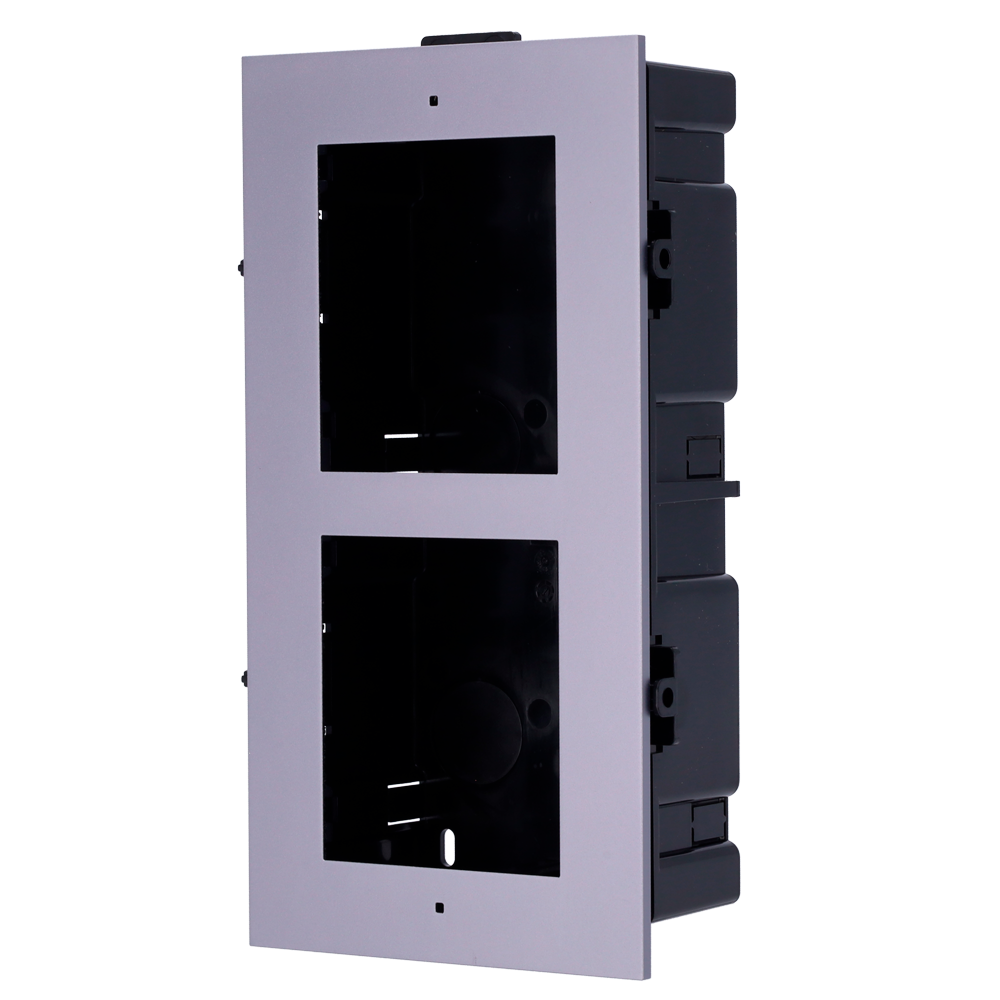 Hikvision Panel frontal y caja de registro encastrada DS-KD-ACF2