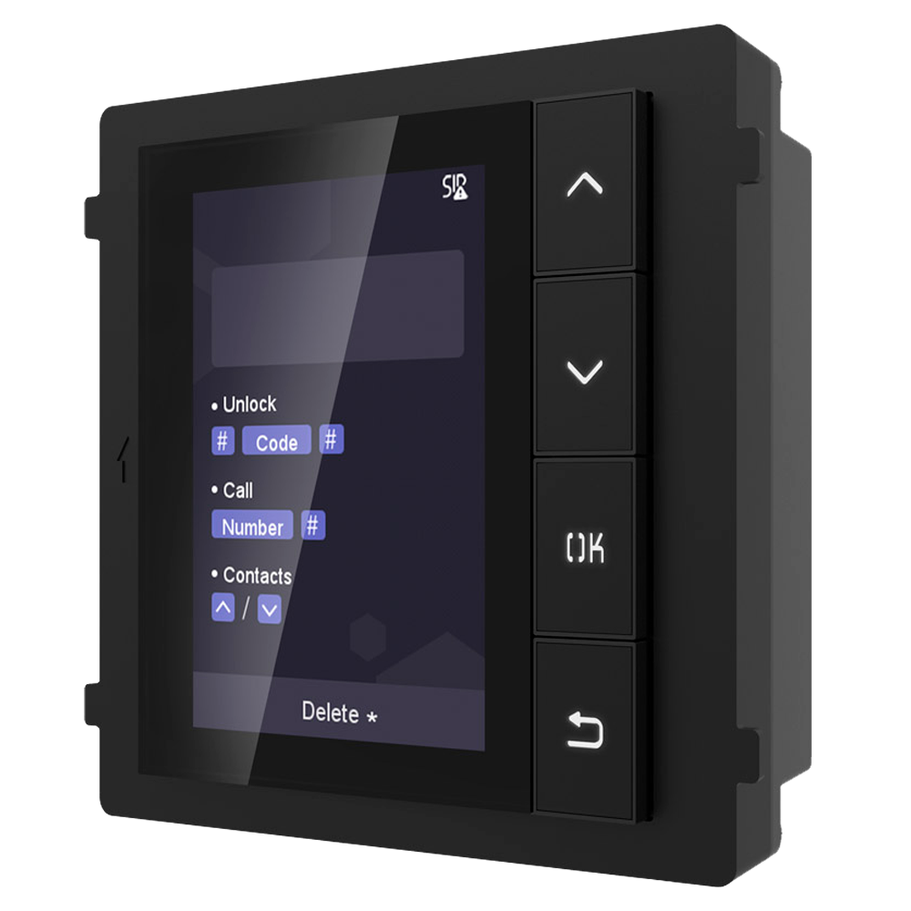 Hikvision Módulo de extensión Pantalla TFT de 3.5" DS-KD-DIS