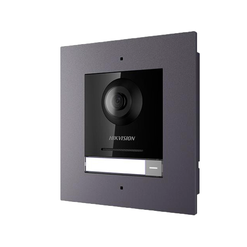 Hikvision Videoportero IP Cámara 2 Mpx DS-KD8003-IME1(B)/Flush