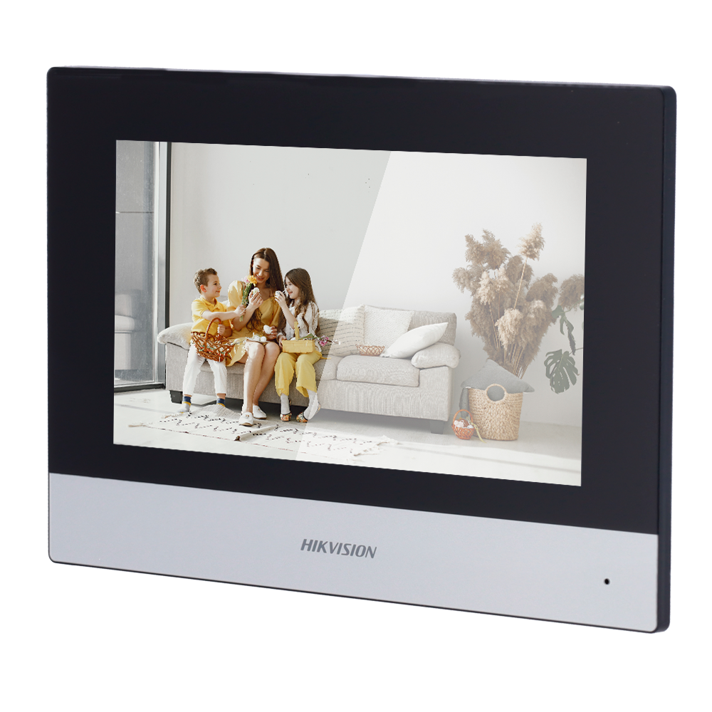Hikvision Monitor para videoportero Pantalla táctil TFT 7" DS-KH6320-TE1