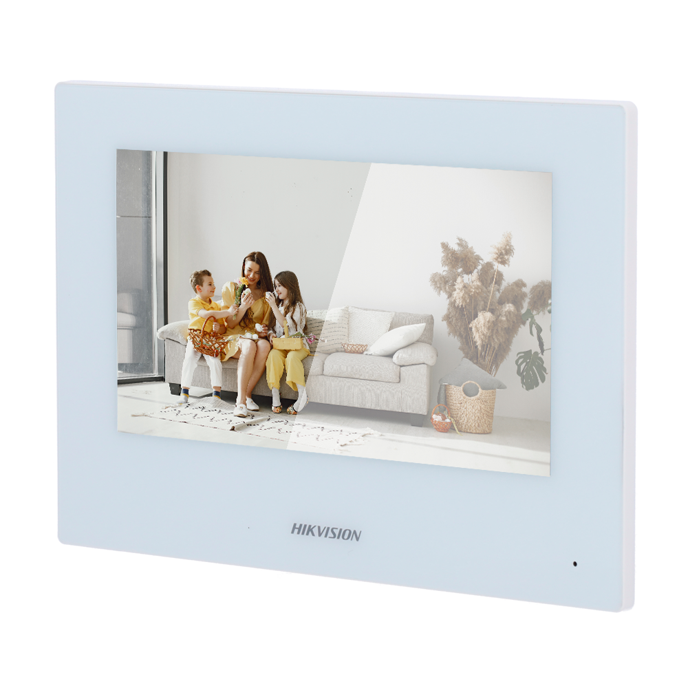 Hikvision Monitor para videoportero Pantalla táctil TFT 7" DS-KH6320Y-WTE2/White