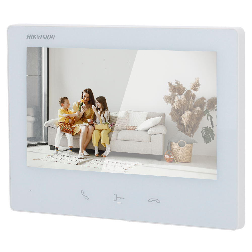 Hikvision Monitor para videoportero Pantalla TFT de 7" DS-KH7300EY-TE2/White