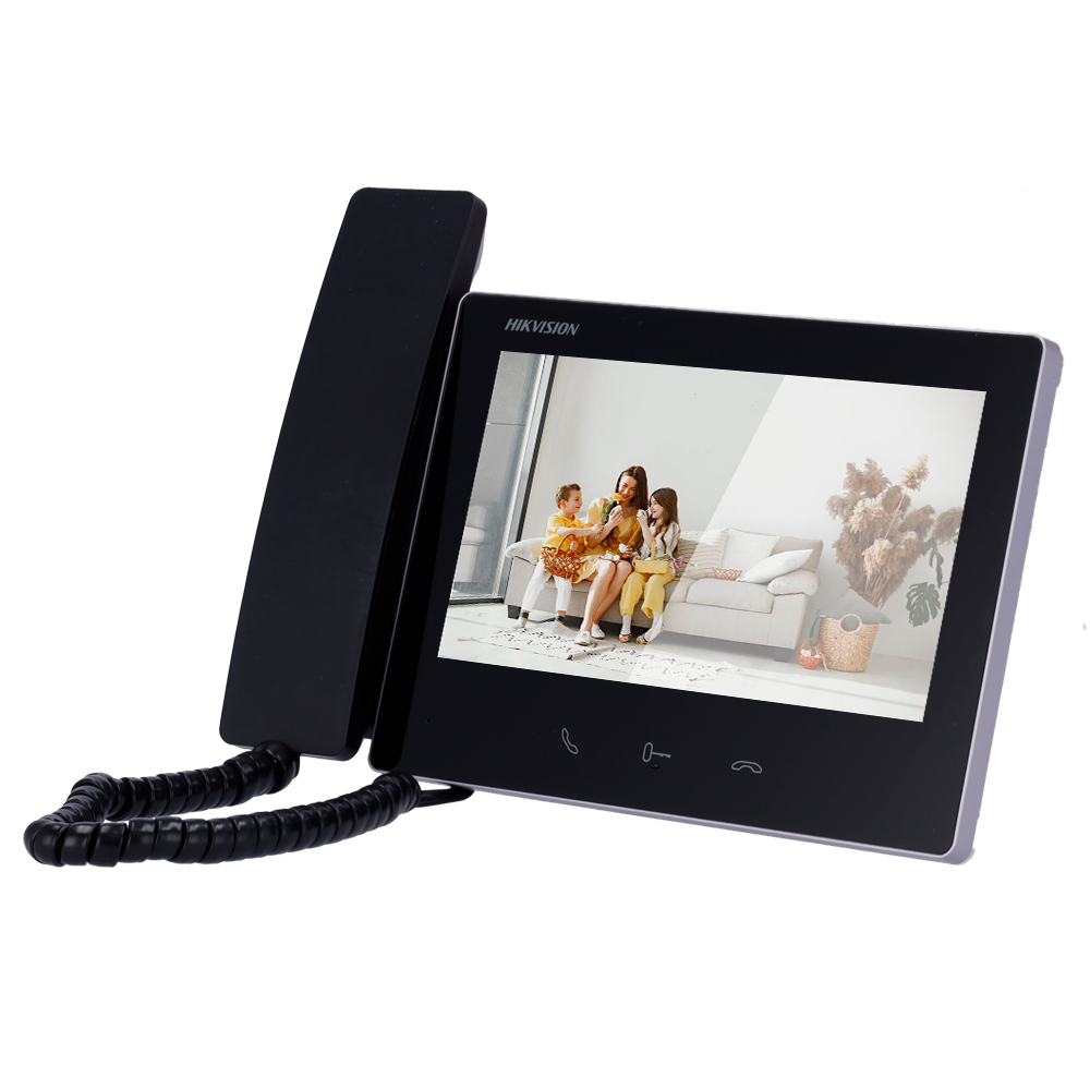 Hikvision Intercom Monitor para videoportero Pantalla TFT de 7" DS-KH7300EY-THE2
