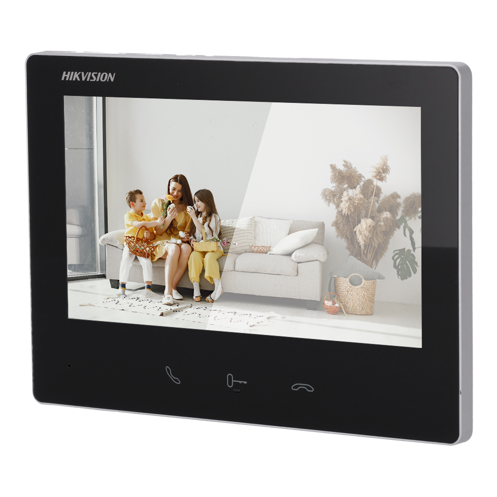 Hikvision Intercom Monitor para videoportero Pantalla TFT de 7" DS-KH7300EY-WTE2