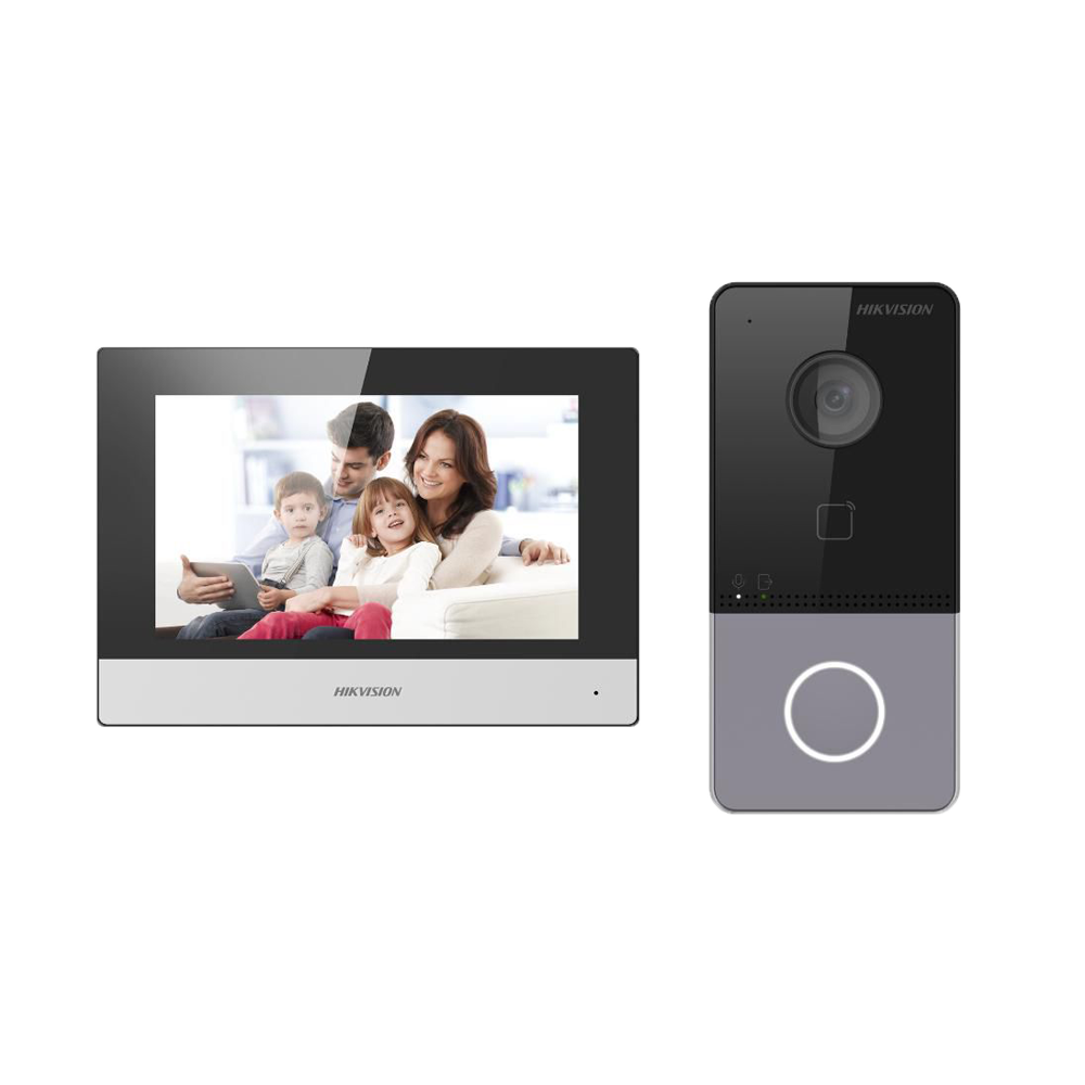 Hikvision Kit de videoportero Tecnología IP & WiFi DS-KIS603-P(C)